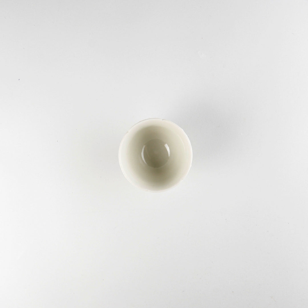 Asami Maeda Floral Shippo Cup White, 8×5.4cm