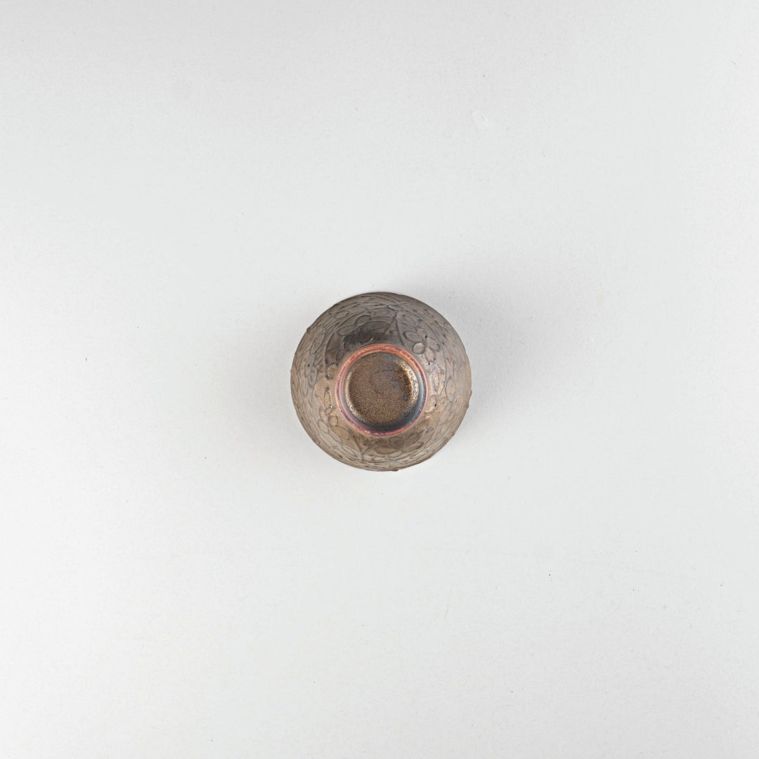Asami Maeda Floral Shippo Cup Bronze, 8×5.4cm