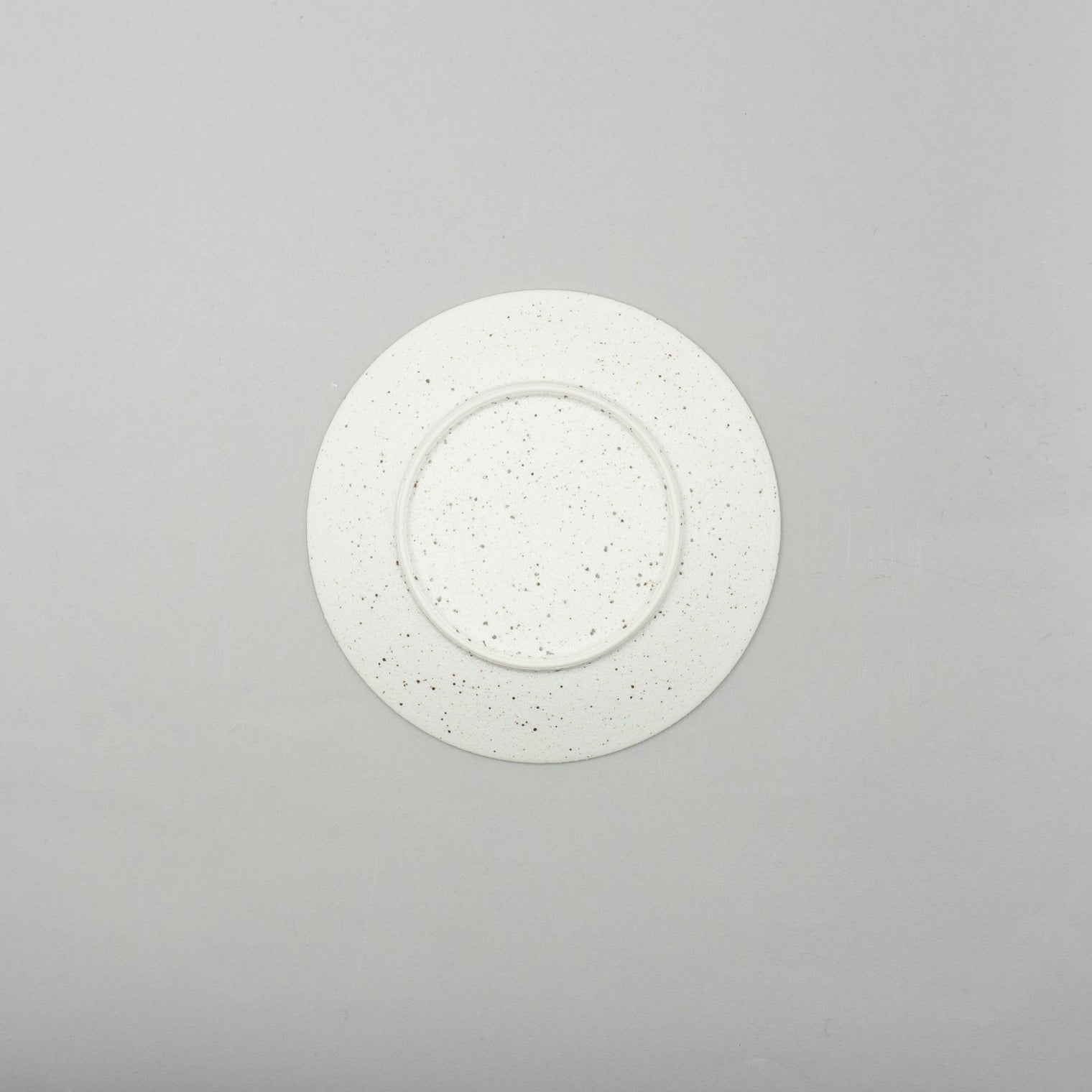 Meteor White Sand Plate, 17.2cm x H1.9cm