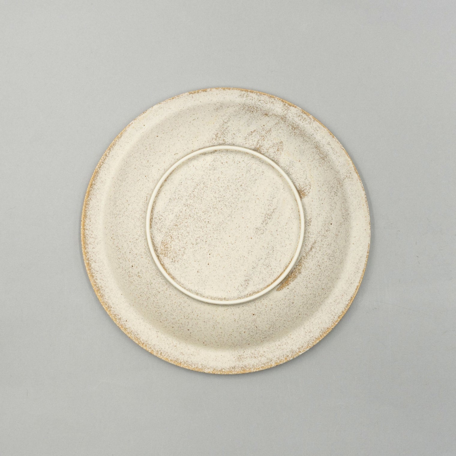 Porto Natural Shallow Kigoromo Plate, 24cm x H2.9cm