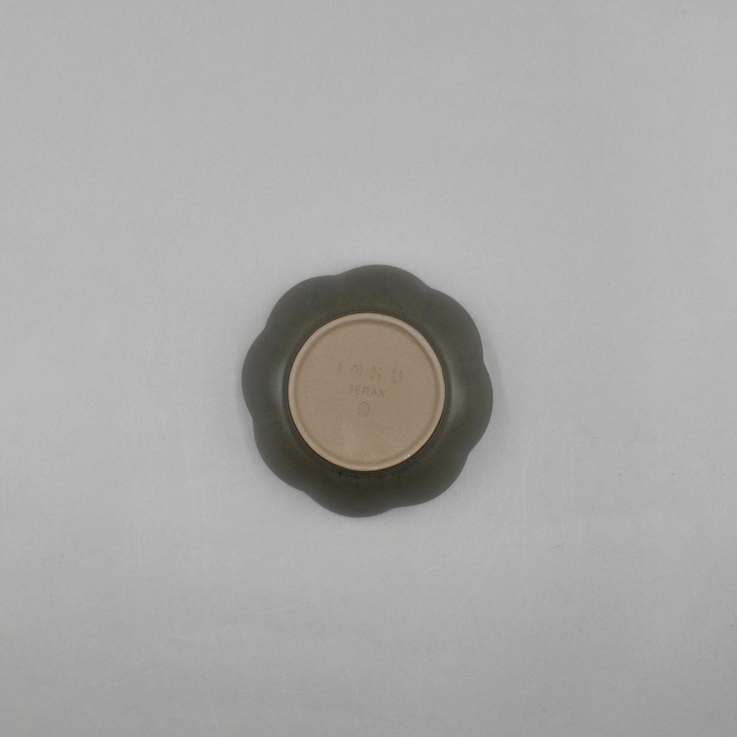 Inku Ribbed Bowl, Green, 15cm x 15cm x H6cm, Design by Sergio Herman