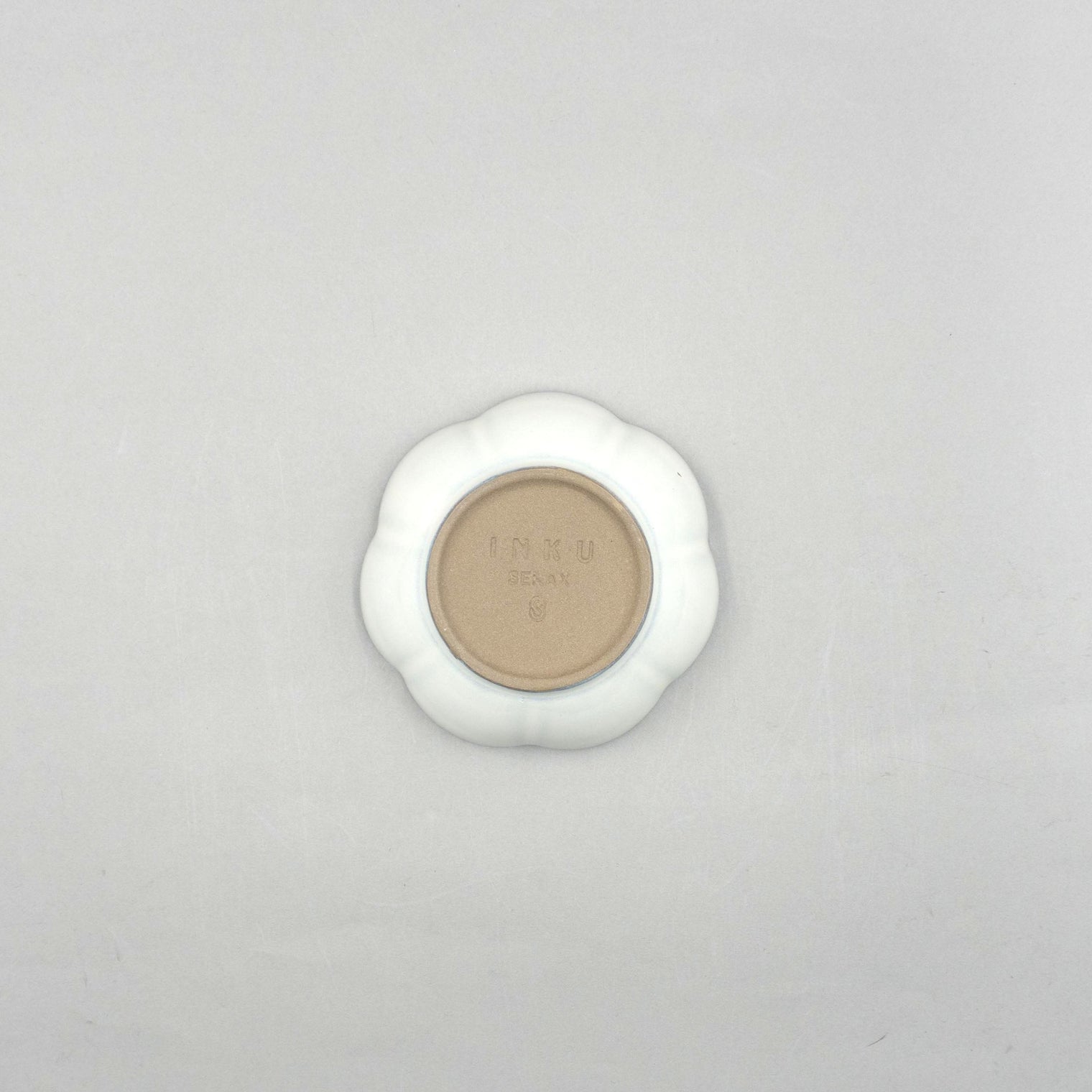 Inku Ribbed Bowl, White, 13cm x 13cm x H5cm, Design by Sergio Herman