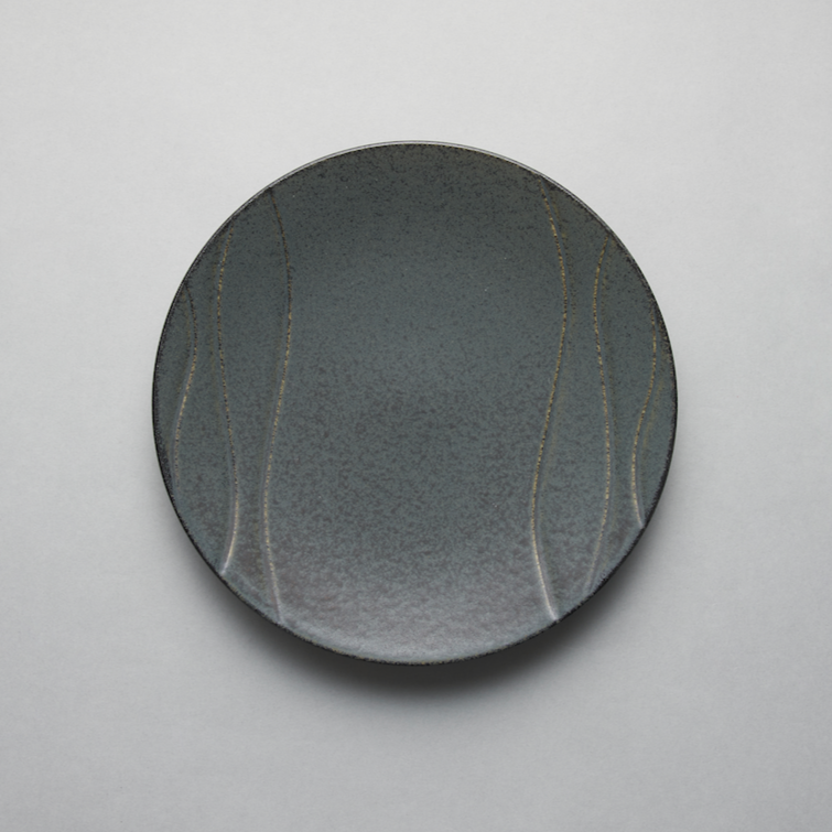 Kokuteki Frise Plate, 24cm