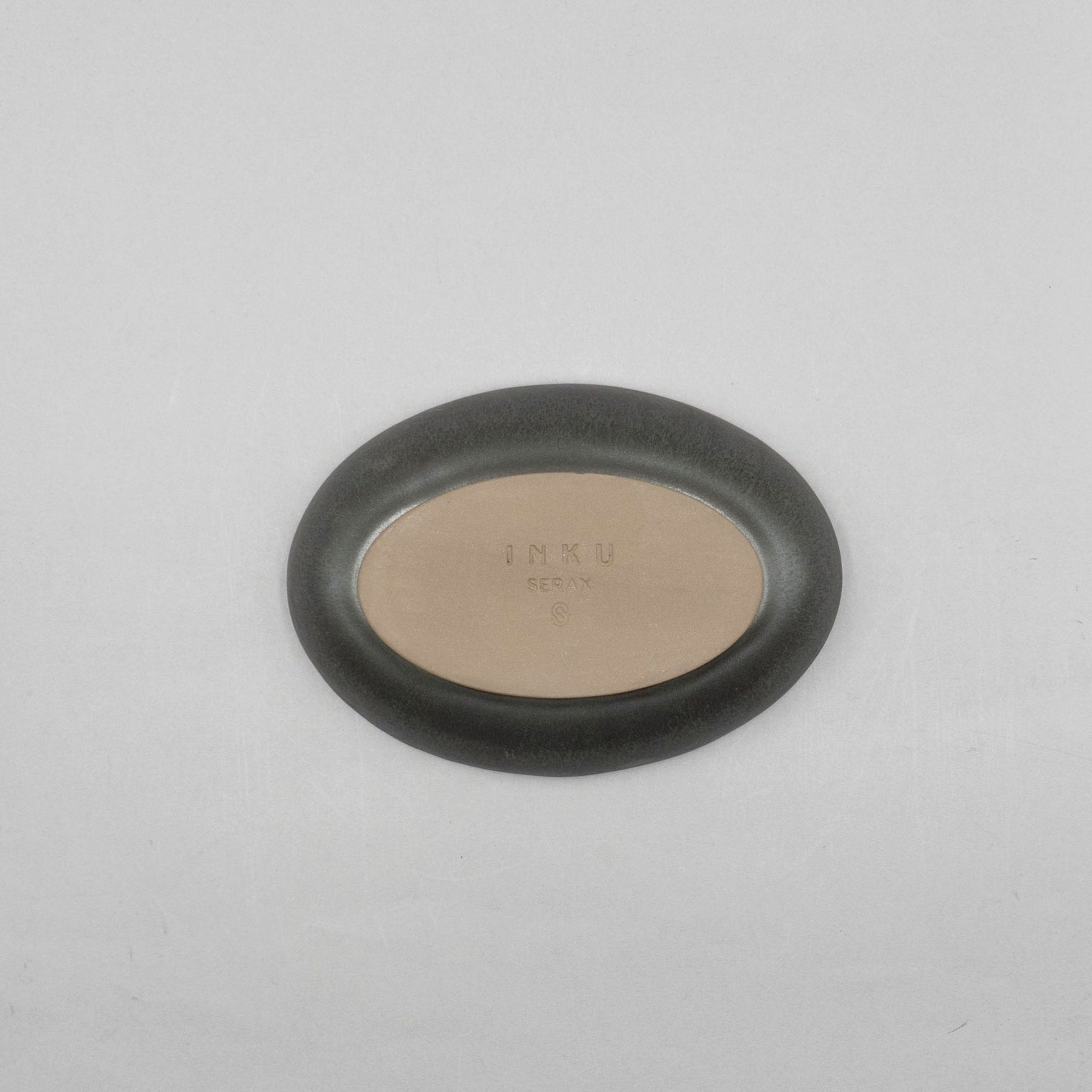 Inku Serving Oval Bowl, L19cm x W13cm x H3.7cm, Design by Sergio Herman