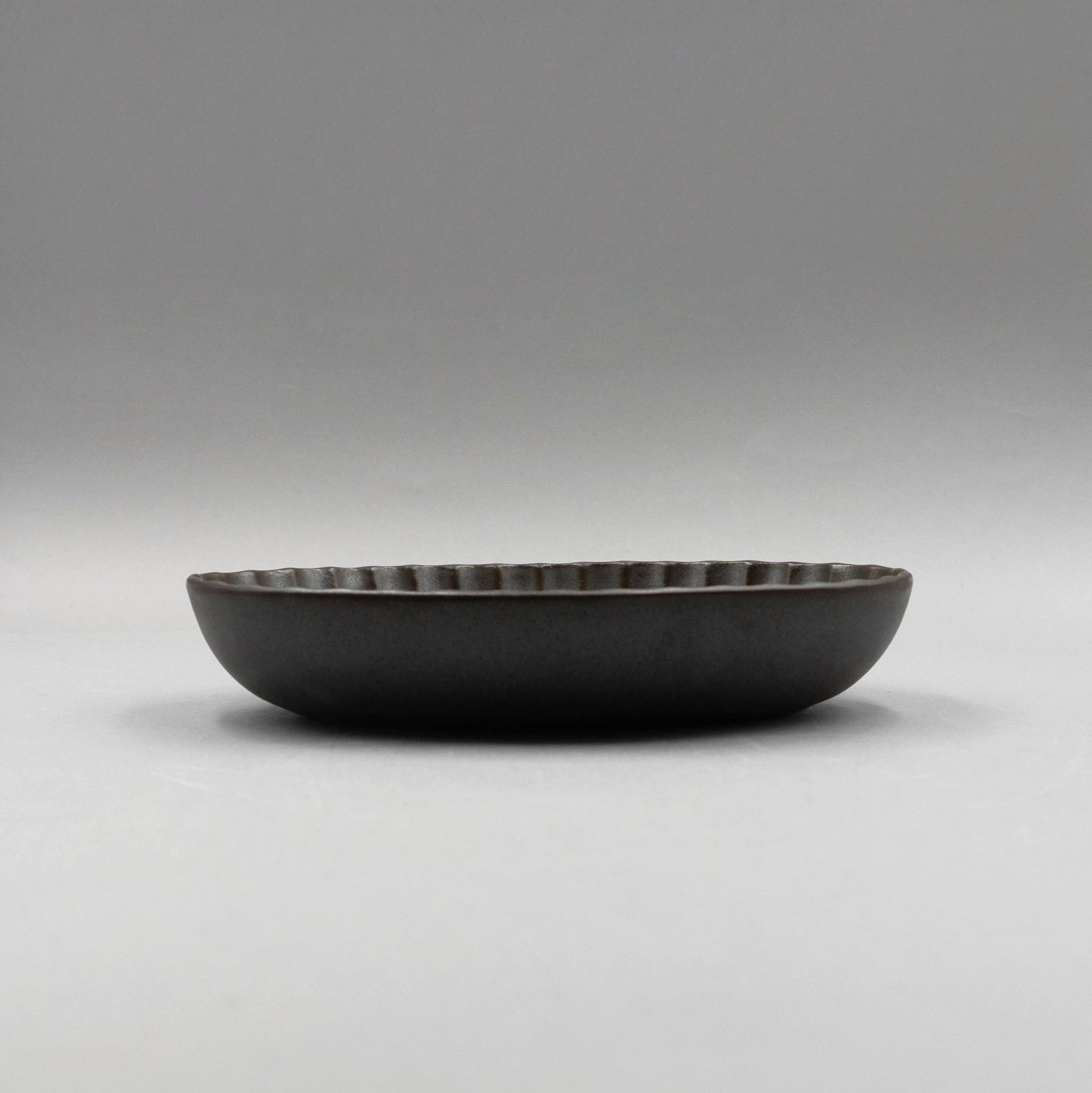Inku Serving Oval Bowl, L19cm x W13cm x H3.7cm, Design by Sergio Herman
