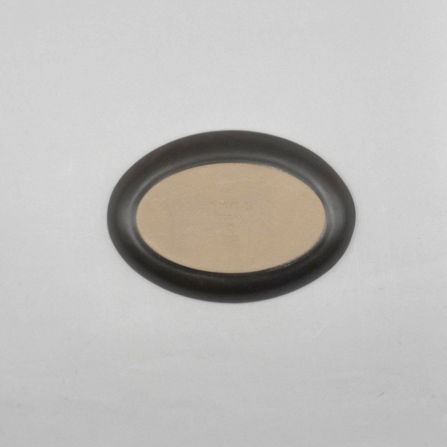 Inku Serving Oval Plate, L22cm x W15.4cm x H2.7cm, Design by Sergio Herman