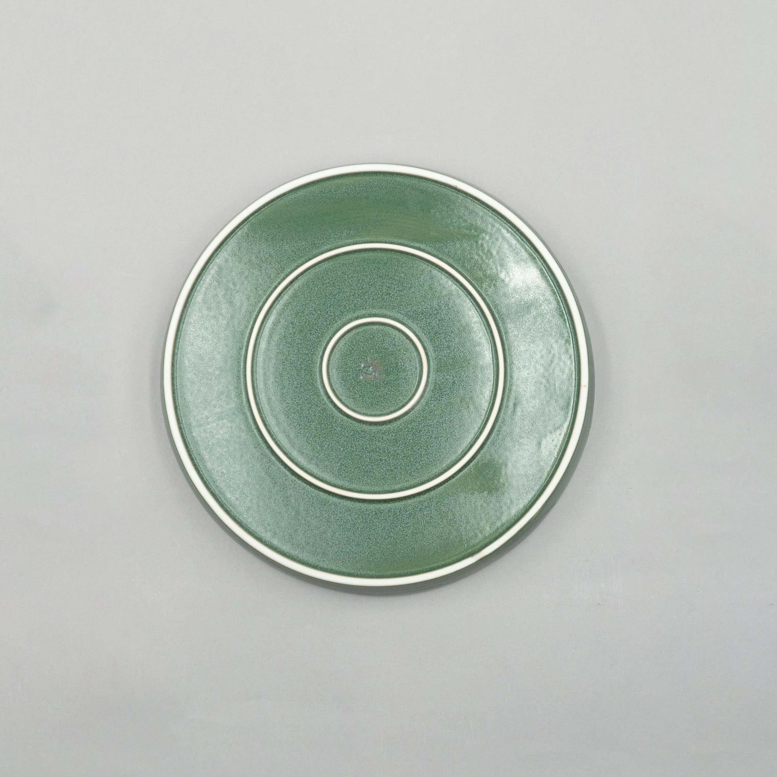 Shinryoku Short Rim Plate 25cm, 25cm x 3cm
