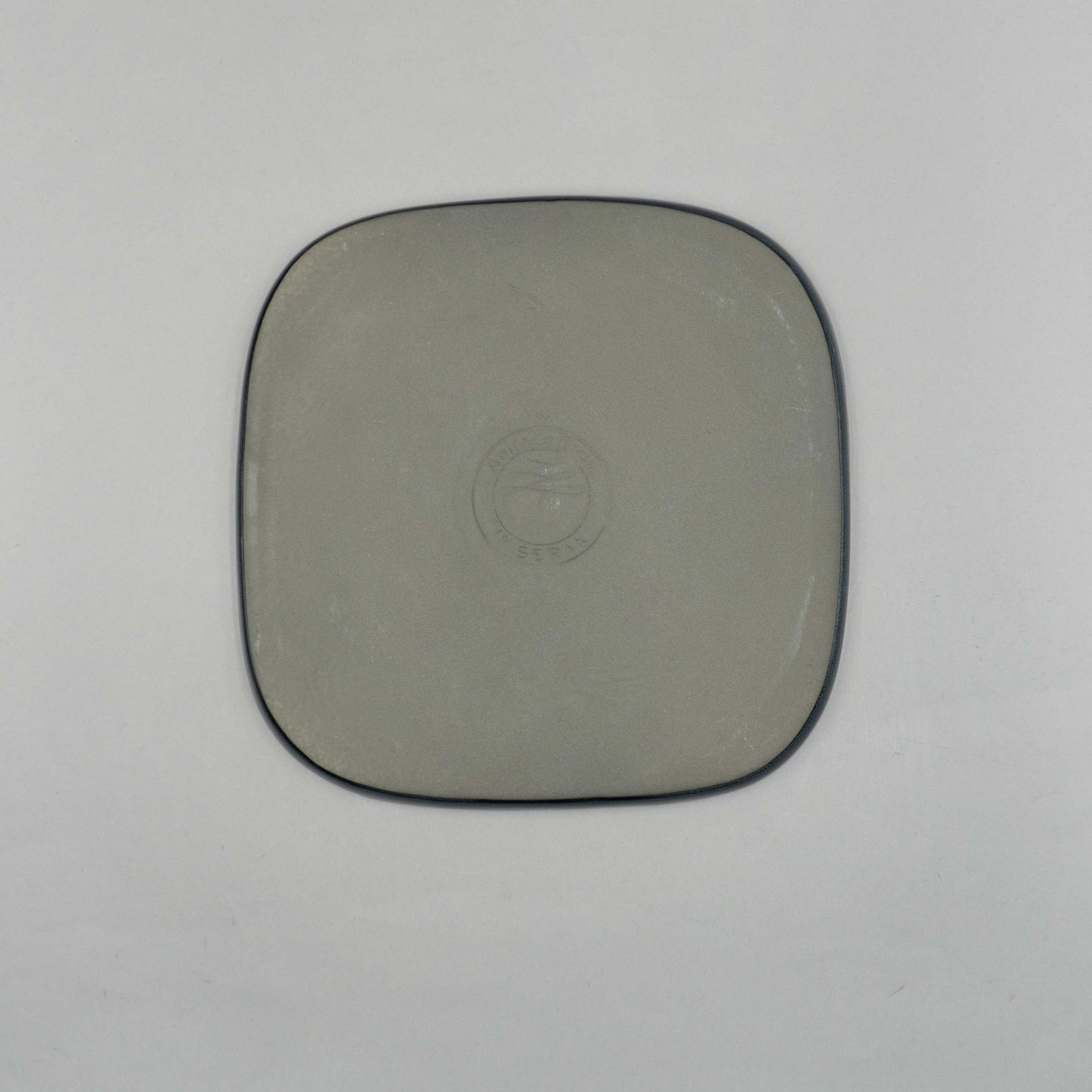 Square Large Plate, Dark Blue, 25.4cm x 25.4cm x 1.5cm, Design by Anita Le Grelle