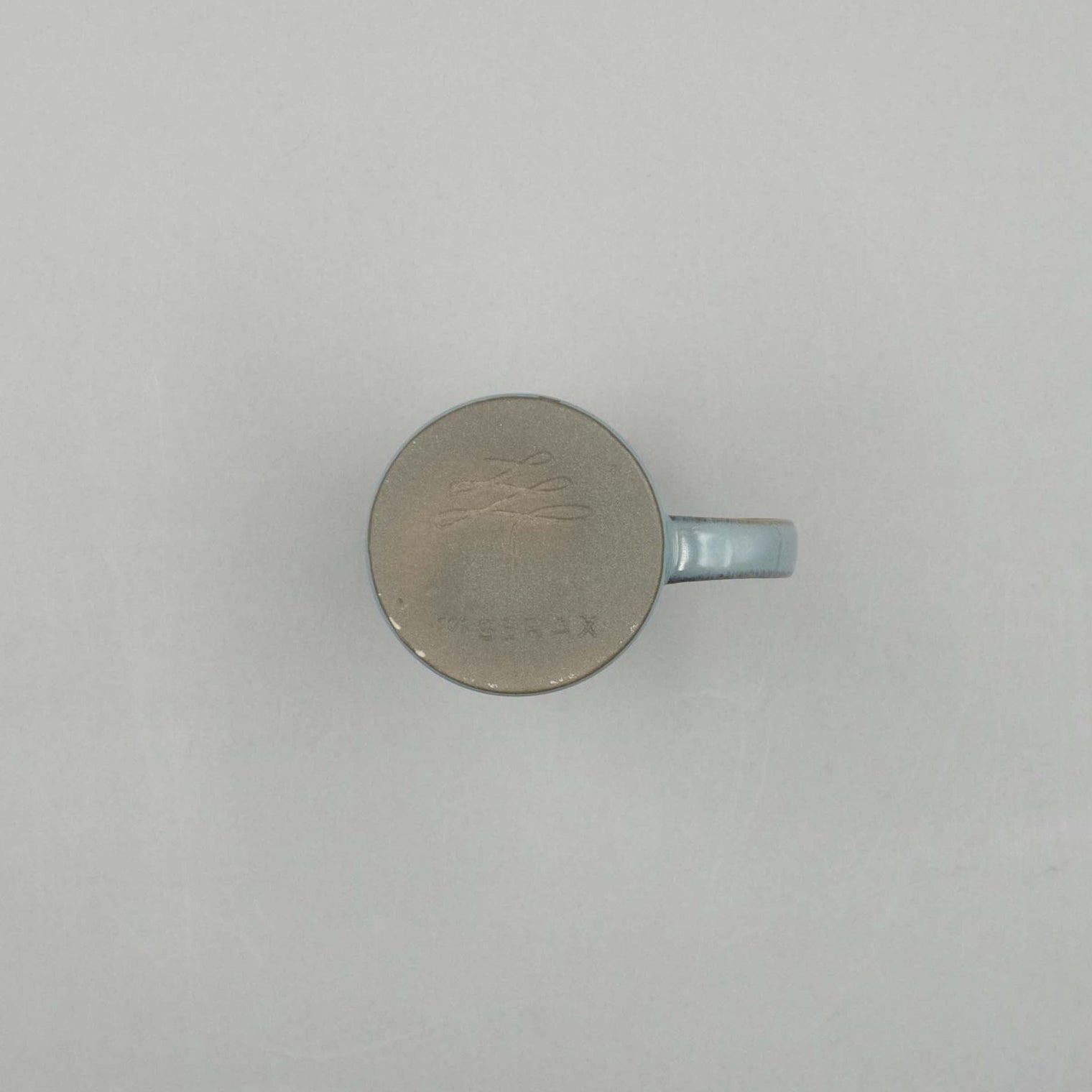 Tea Cup, Misty Grey/ Smokey Blue, D6cm x H13cm, Design by Anita Le Grelle