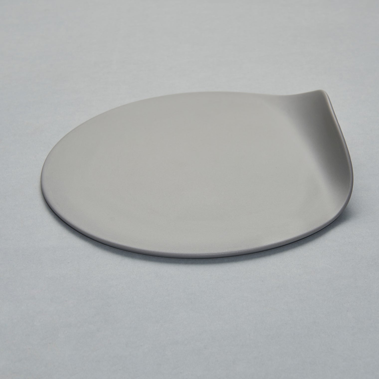 Blend Gray Fold Plate L, 21cm x 21cm x H1cm, Moriyama