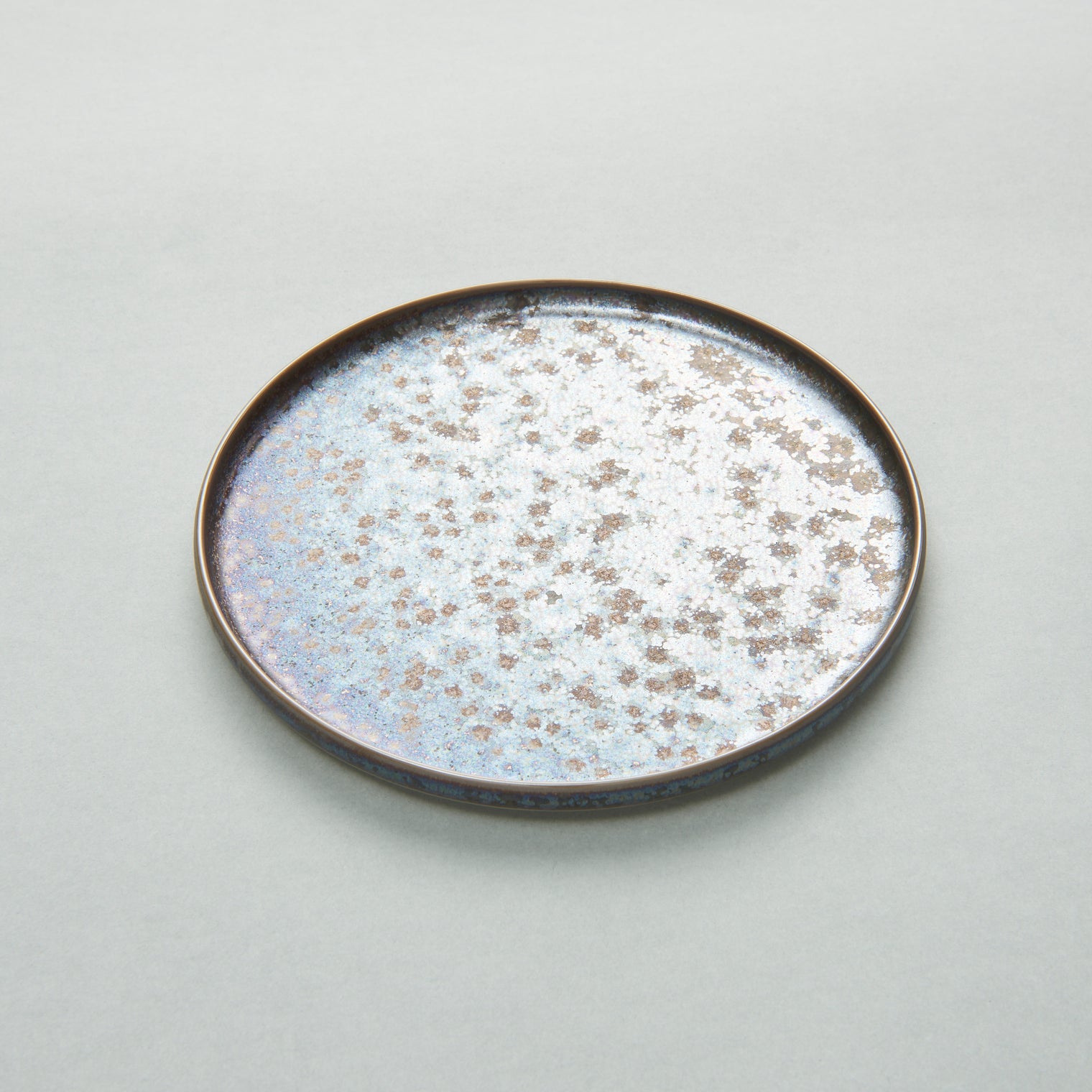 Bansho Short Rim Plate, D19cm x H1.6cm