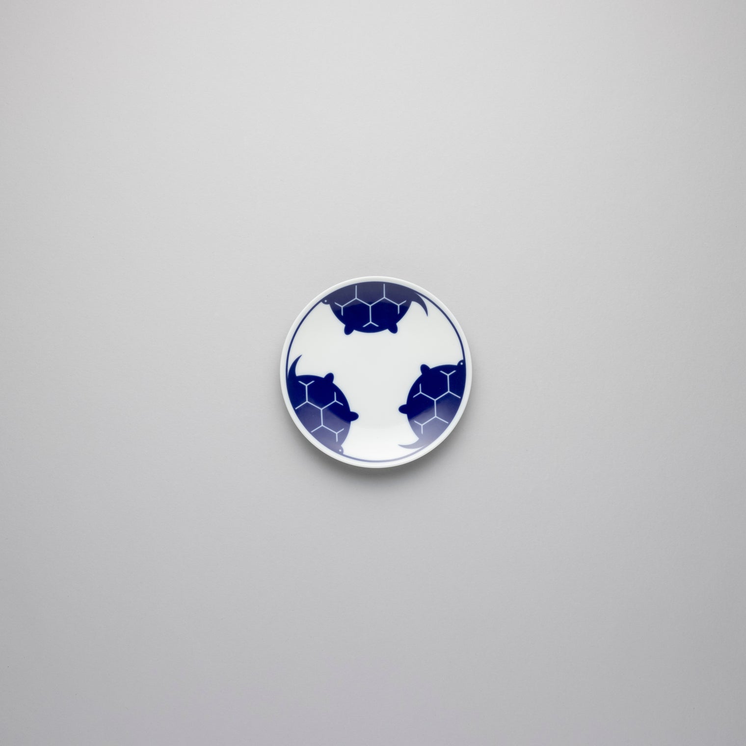 Engi Small Plate, Turtle, 12.2cm x H1.5cm