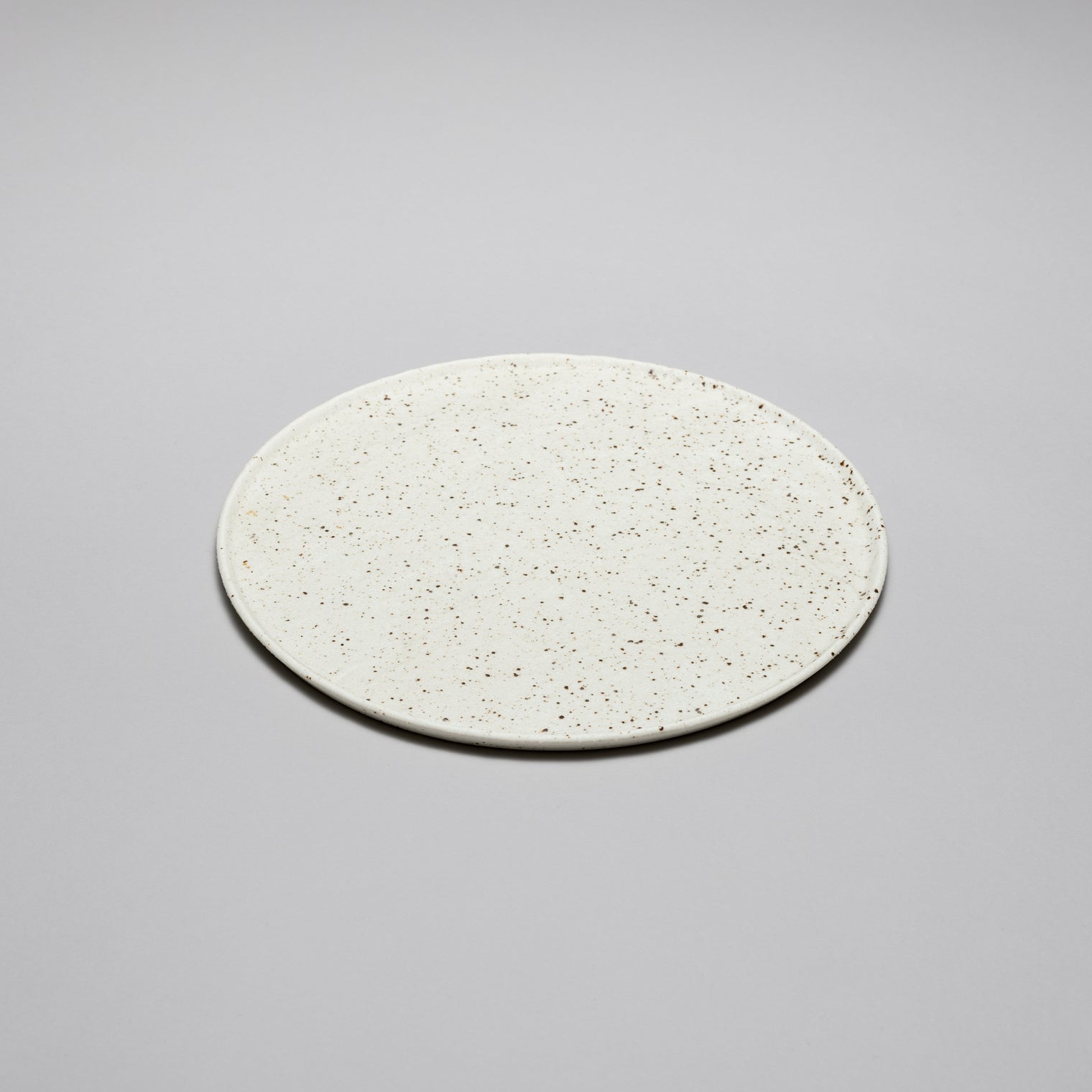 Meteor White Sand Flat Plate, 26.2cm x H1.1cm