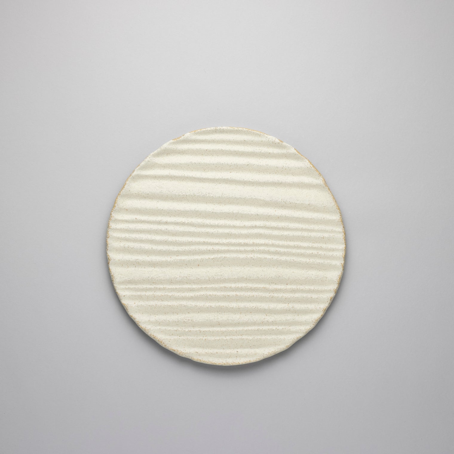 Waryu Kigoromo Round Plate, 25cm x H1.4cm