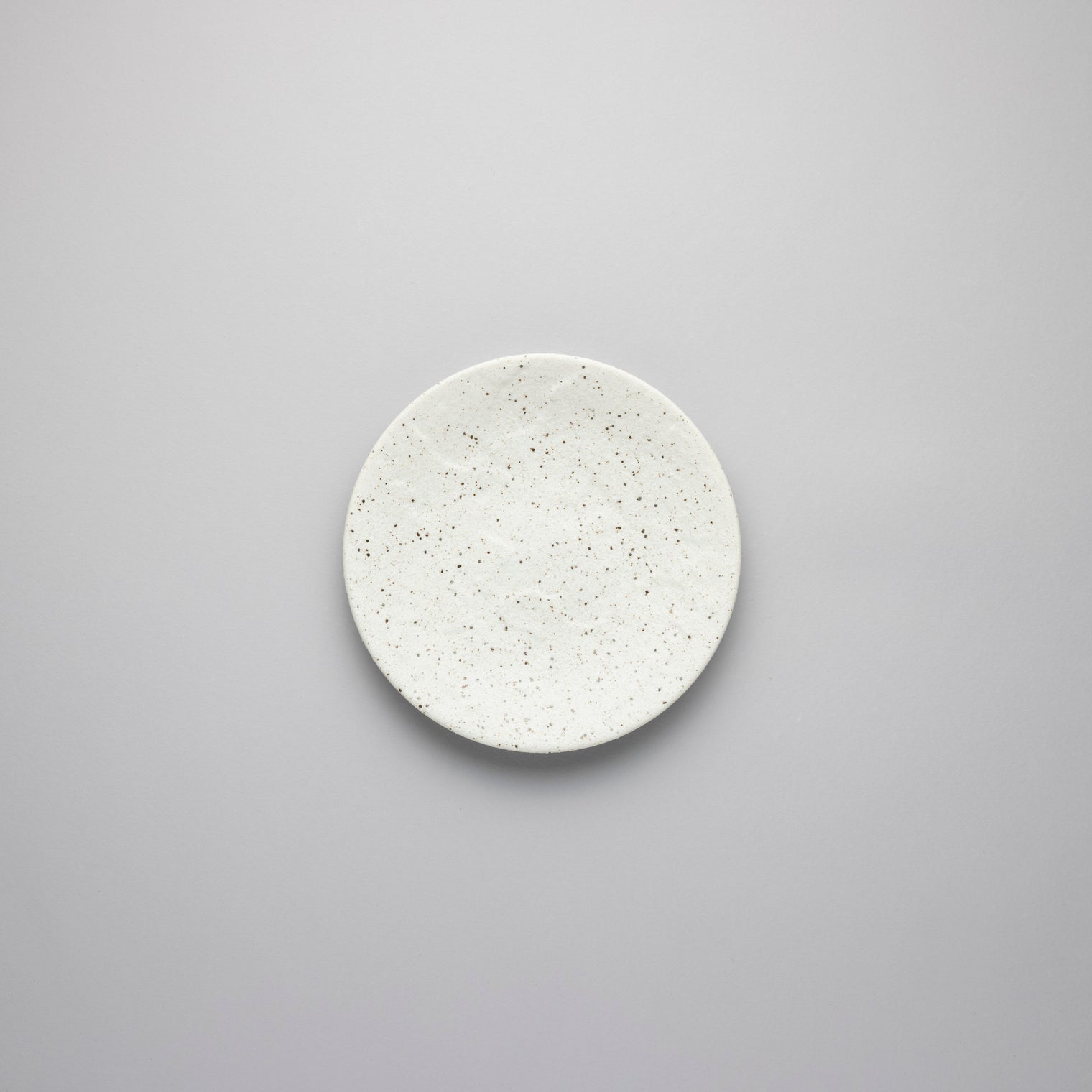 Meteor White Sand Plate, 17.2cm x H1.9cm