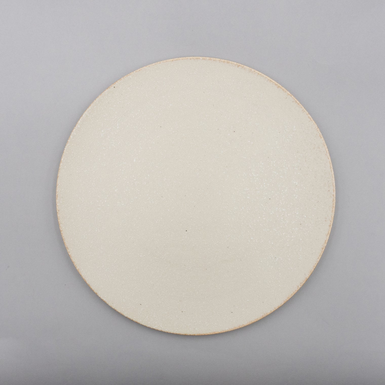 Beige Matte Plate, 28cm x H2cm