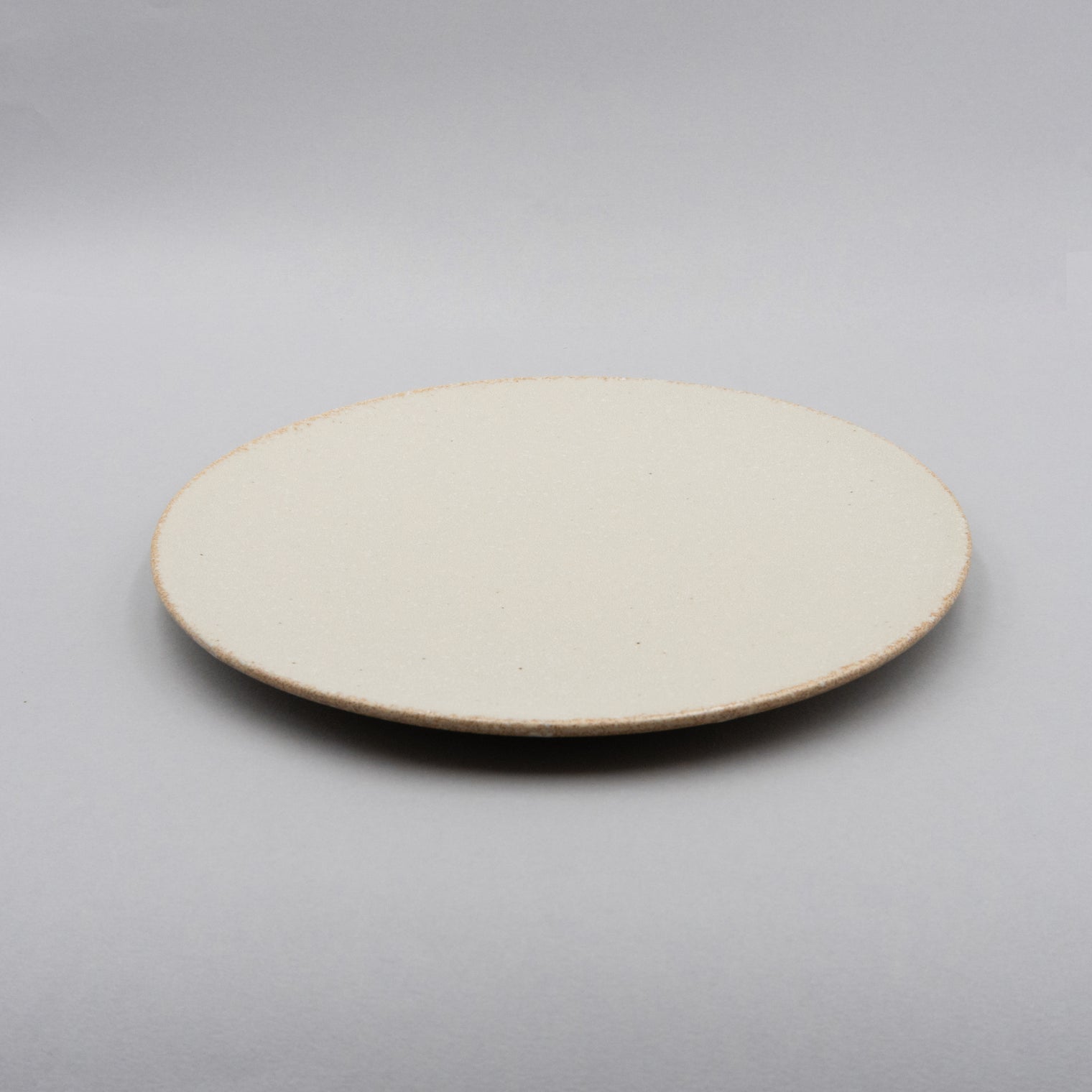 Beige Matte Plate, 22cm x H2cm