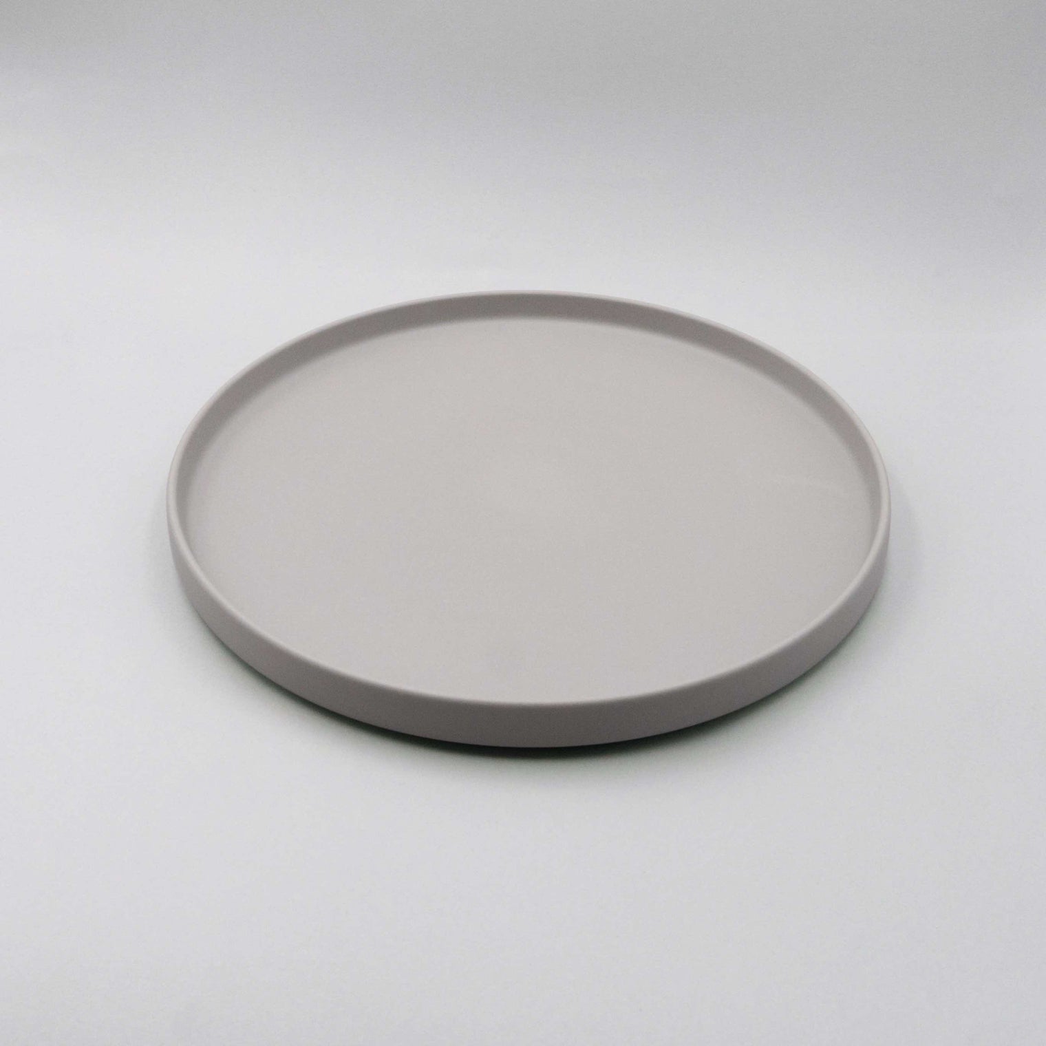 Blend Gray Round Tray, 26cm, Moriyama