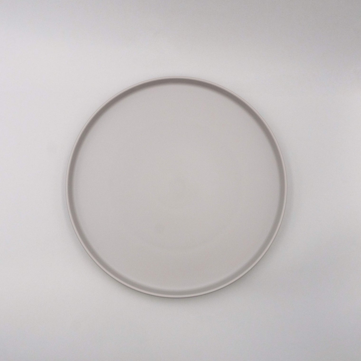 Blend Gray Round Tray, 26cm, Moriyama