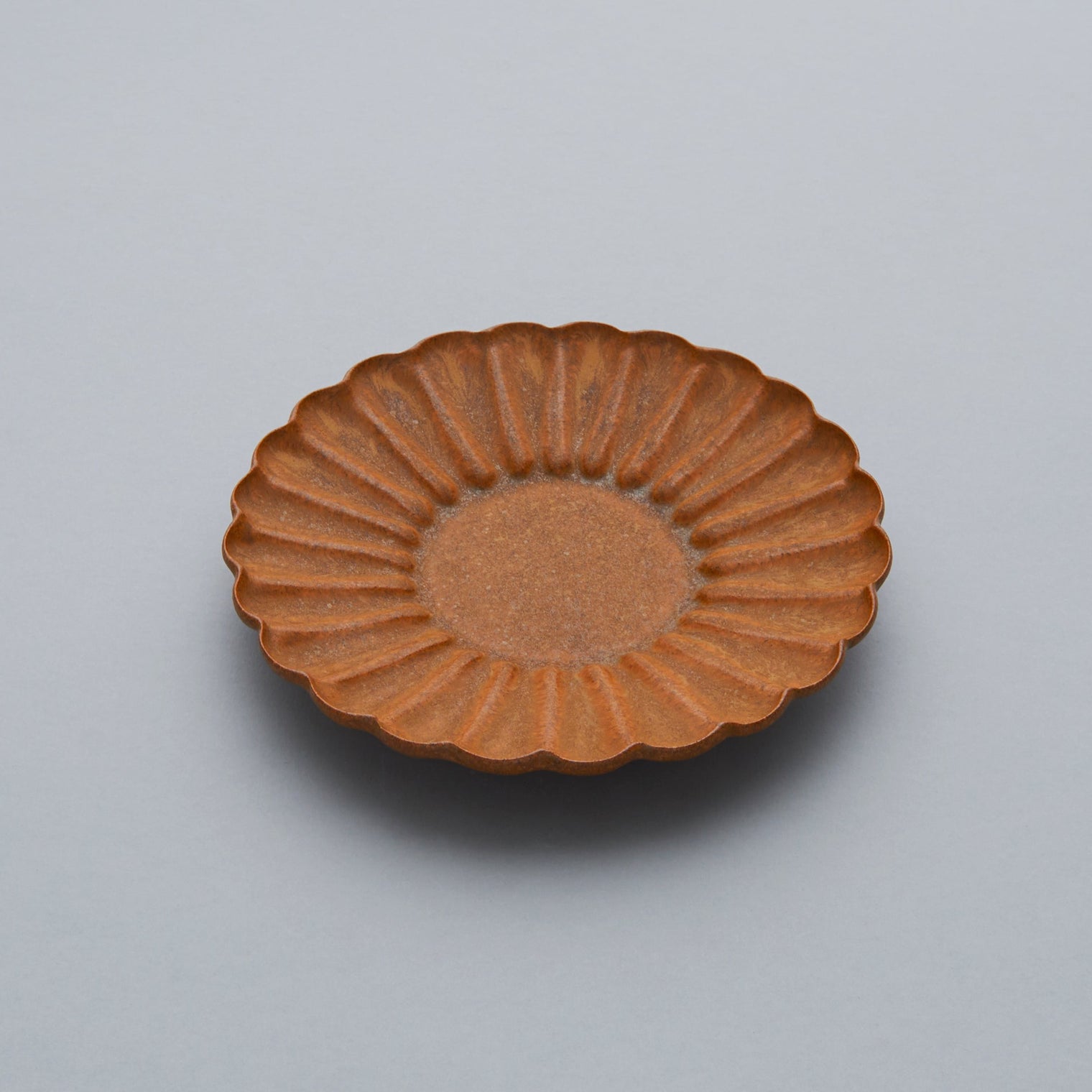 Yoshida Rinka Plate, shabby chic amber, 190mm x 30mm