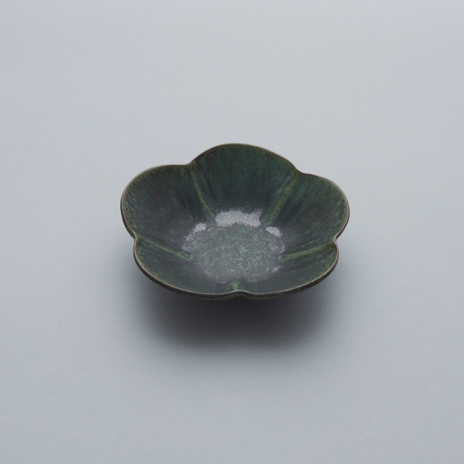 Yoshida Ume Bowl, shabby chic songbirds, 175mm x 45mm