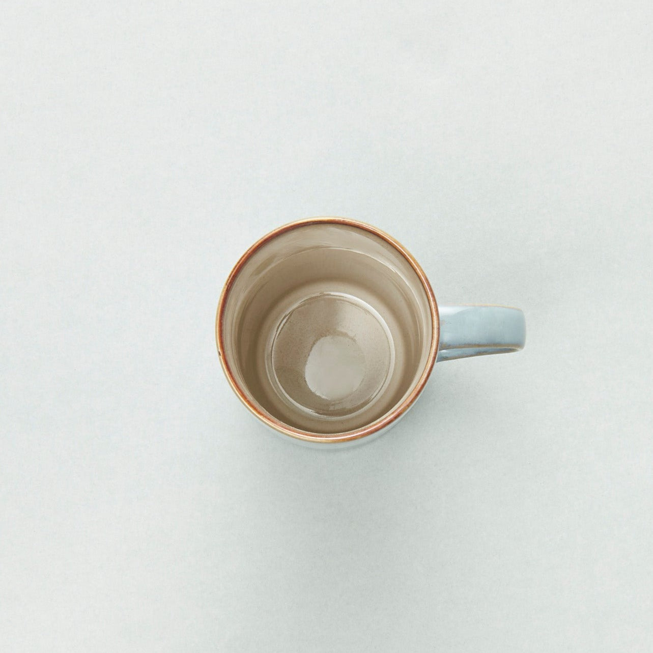Tea Cup, Misty Grey/ Smokey Blue, D6cm x H13cm, Design by Anita Le Grelle