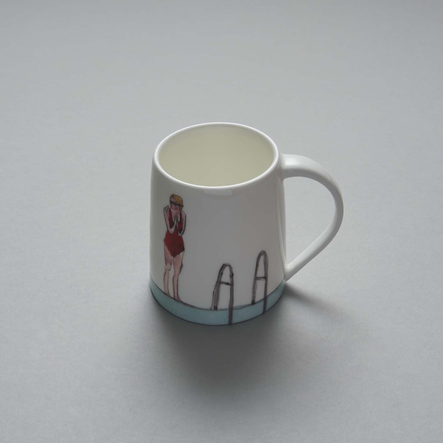 Morning Swim Mug, by Helen Beard