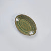 Suiyo Embossed Oval SS Turtle Celadon, 148 x 110 x H18mm