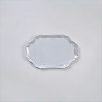 Chouette Plate White S20.8×12.8×1cm