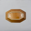 Ame Octagon Plate, 26.4cm x 17.5cm x H4.5cm