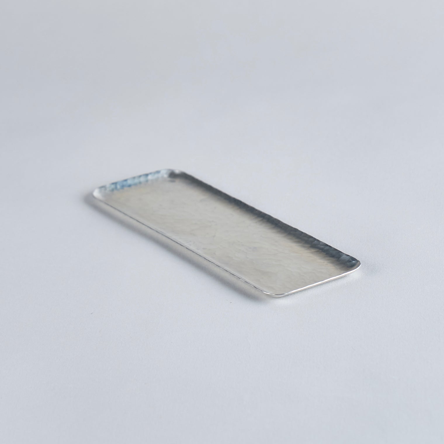 Hammer Pattern Wet Towel Plate Large, Tin, 18.5cm x 6.5cm x 0.5cm