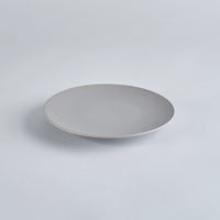 Blend Gray Flat Plate, 16cm x H2cm, Design by Moriyama