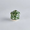 Oribe Chawanmushi Cup Green, 8.5cm x 8.5cm
