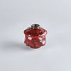 Beni Yuzu Shinogi Chawanmushi Cup Red, 8.5cm x 8.5cm