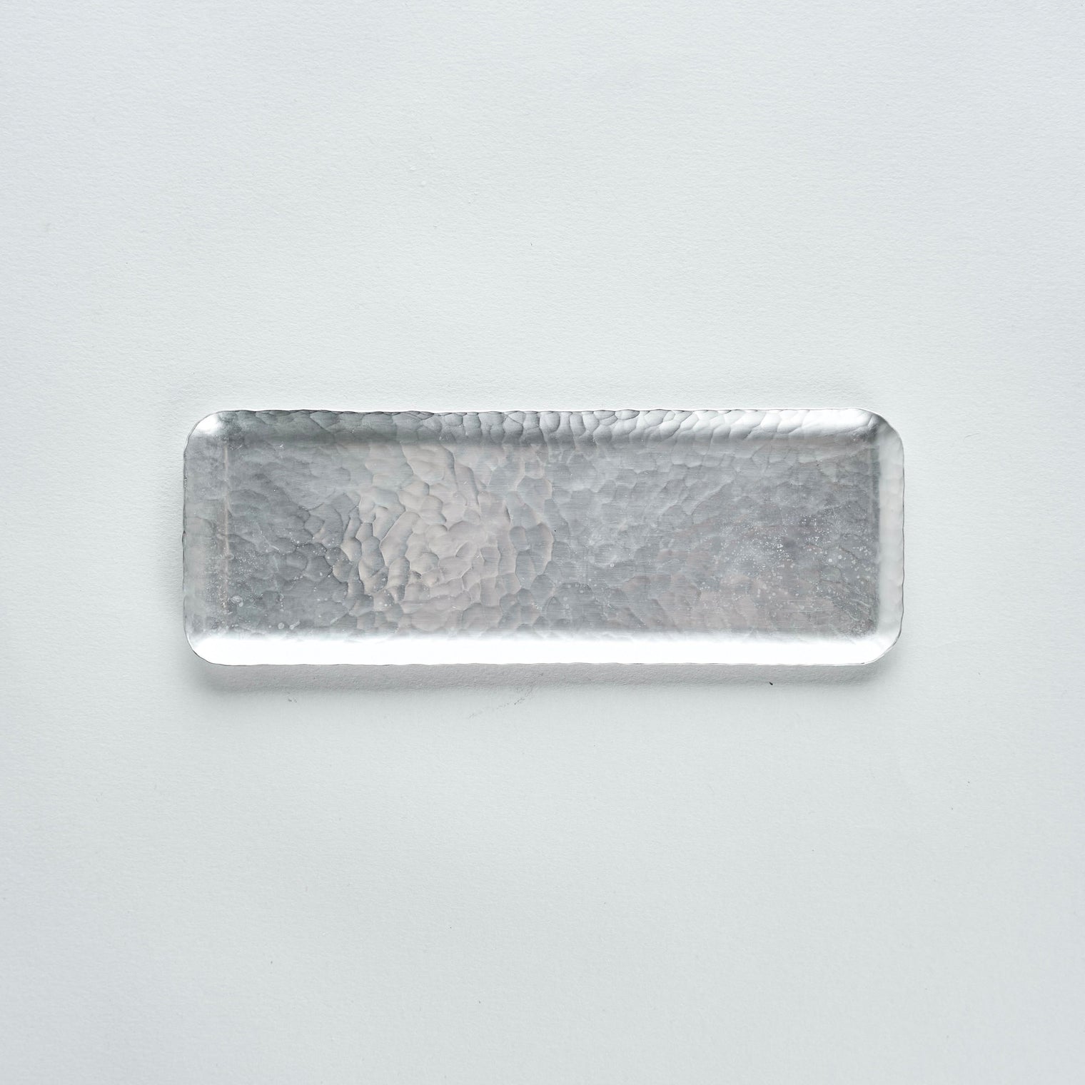Hammer Pattern Wet Towel Plate Large, Tin, 18.5cm x 6.5cm x 0.5cm