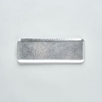 Hammer Pattern Wet Towel Plate Large, Tin, 18.5cm x 6.5cm x 0.5cm