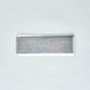 Hammer Pattern Wet Towel Plate Large, Tin, 18.5cm x 6.5cm x 0.5cm