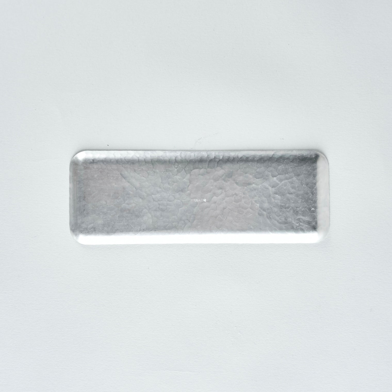 Hammer Pattern Wet Towel Plate Large, Tin, 18.5cm x 6.5cm x 0.5cm