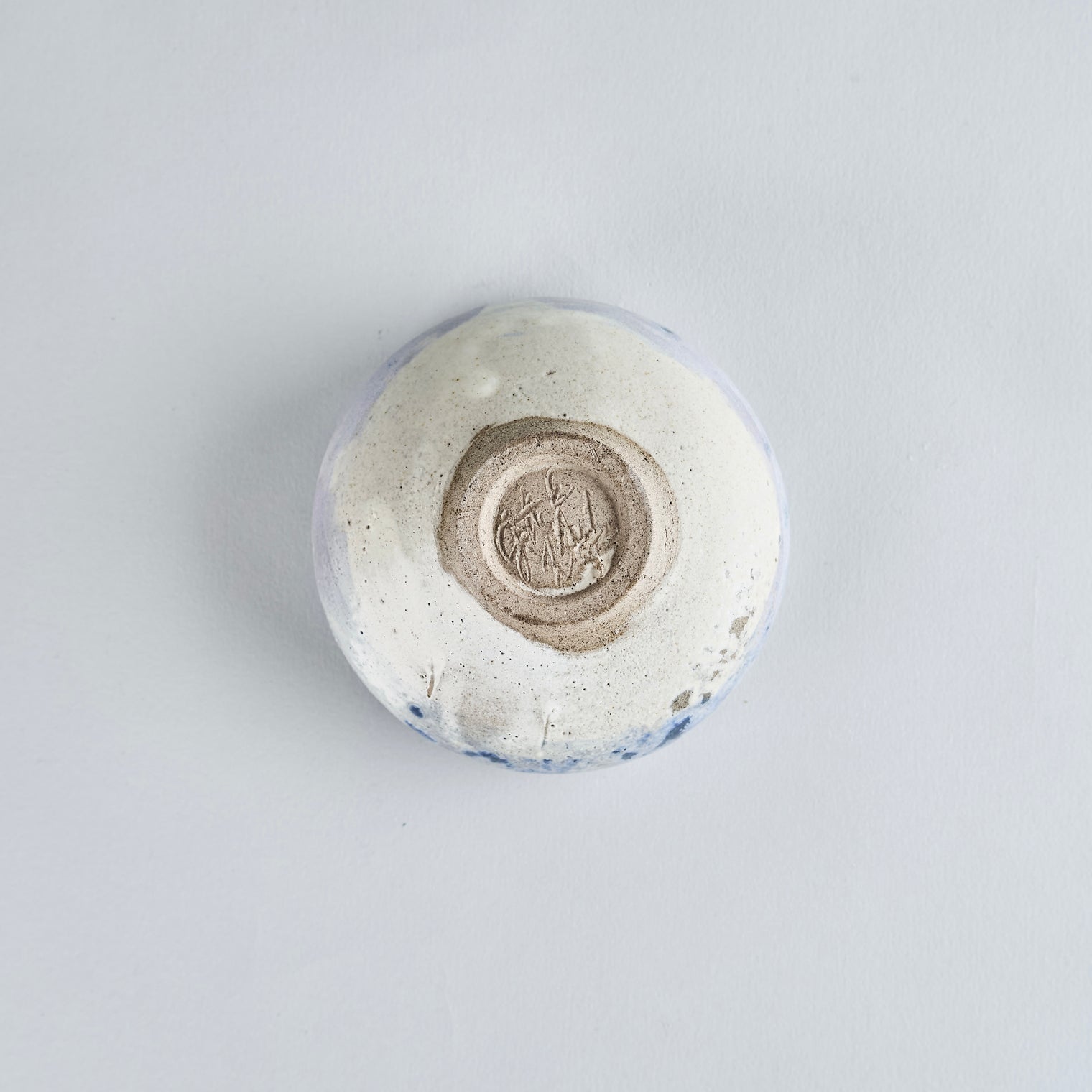 Bowl Small, Still got the blues, Glazed both sides, D11cm, H5cm, Design by Aage Wurtz