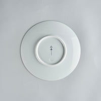Eiho Porcelain, Arabesque, Blue Plate, 19cm