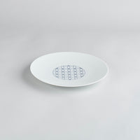 Eiho Porcelain, Shippo, Blue Plate, 15cm