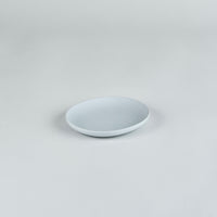 224 Porcelain Uzra Oval Plate S, Gray, 112 x 98 x 15mm