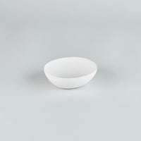 224 Porcelain Uzra Oval Bowl S, White, 100 x 88 x H34mm