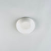 224 Porcelain Uzra Oval Bowl S, White, 100 x 88 x H34mm