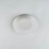 224 Porcelain Uzra Oval Bowl M, White, 150 x 133 x H39.5mm