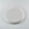 224 Porcelain Uzra Oval Bowl L, White, 236 x 204 x H35mm