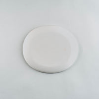 224 Porcelain Uzra Oval Plate M, White, 182 x 160 x 17mm