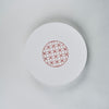 Eiho Porcelain, Shippo, Red Plate, 15cm