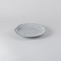 Charcoal Single-sided 5-inch Plate, 15.5cm x 15.5cm x H3cm, Design by Takada San