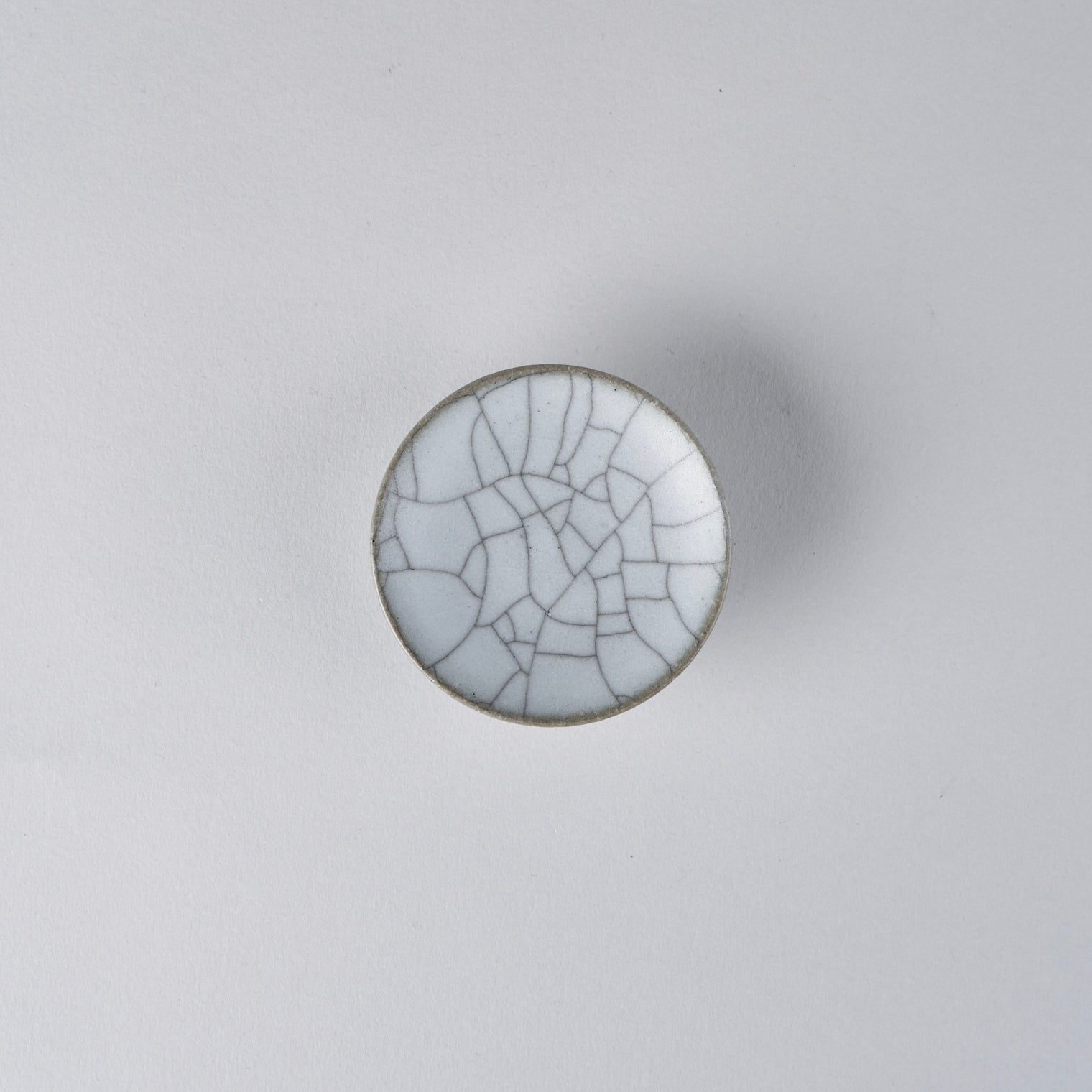 Charcoal Small Plate with Feet, 6.7cm x H2.3cm, Design by Takada San